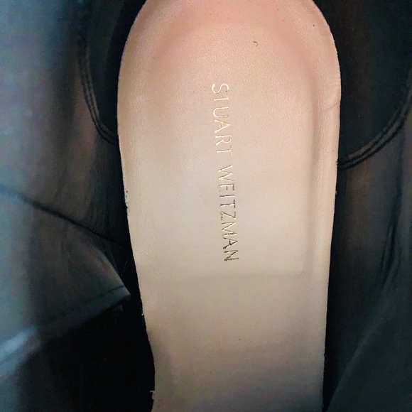 Stuart Weitzman Zepher Suede Ankle Bootie Boots - Picture 9 of 14